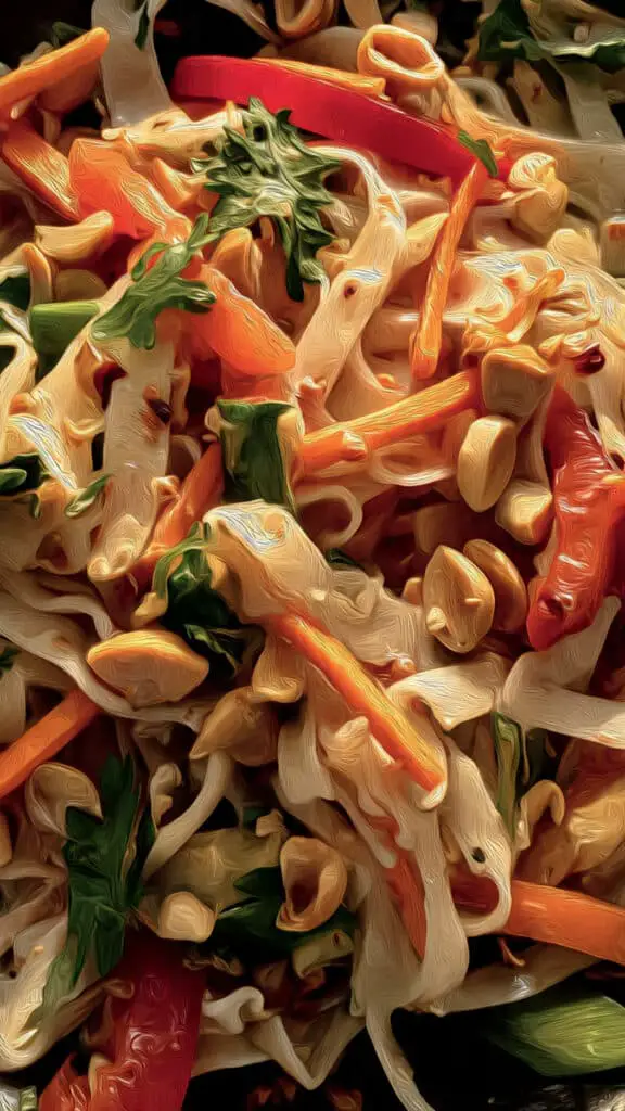 Thai Peanut Noodle Salad