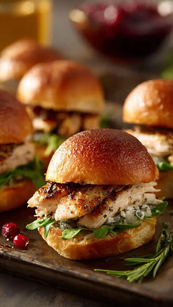 Thanksgiving Turkey Sliders