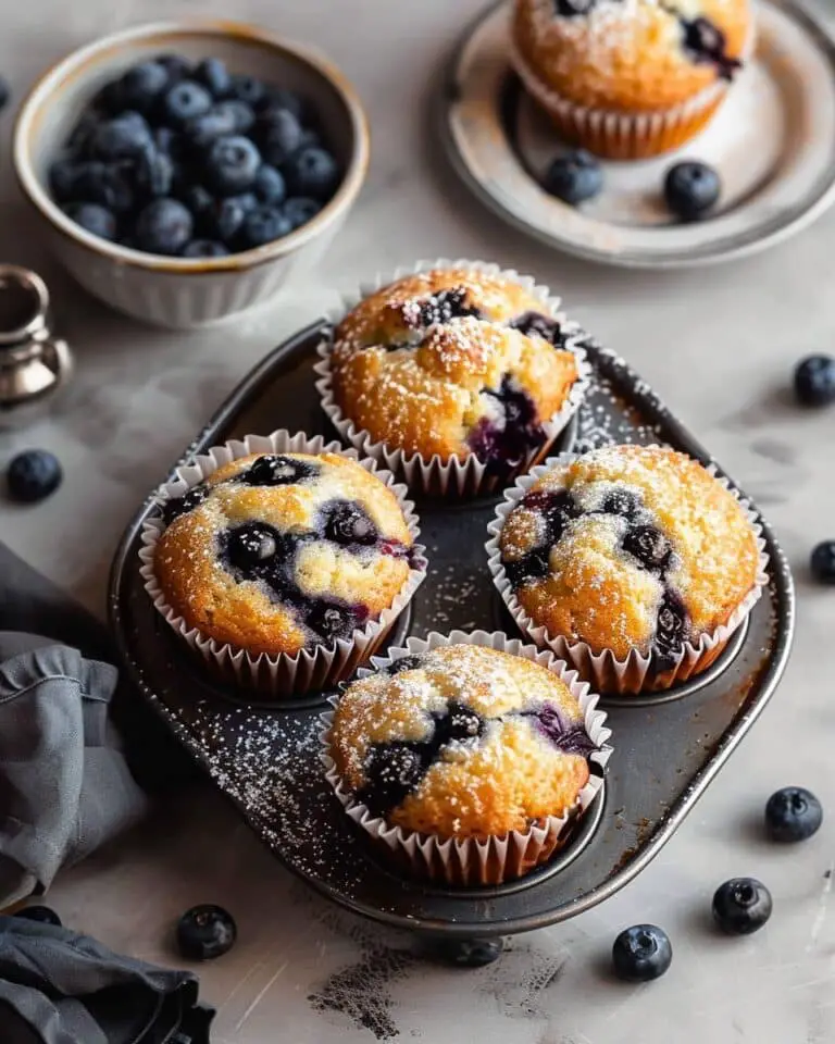 The Best Blueberry Muffins Ever