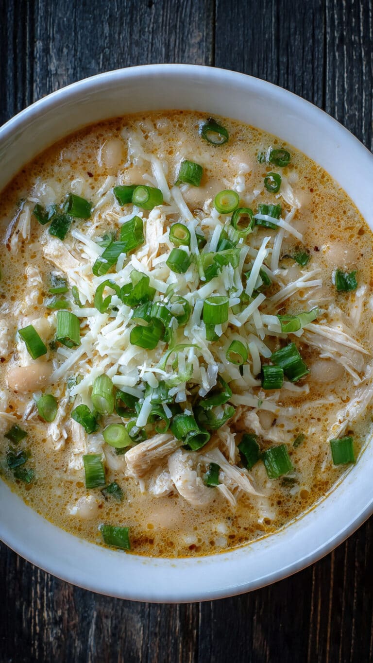 The Best Crockpot White Chicken Chili