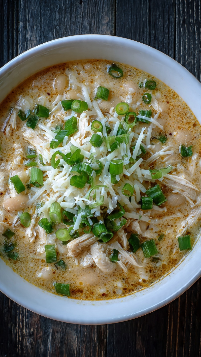 The Best Crockpot White Chicken Chili