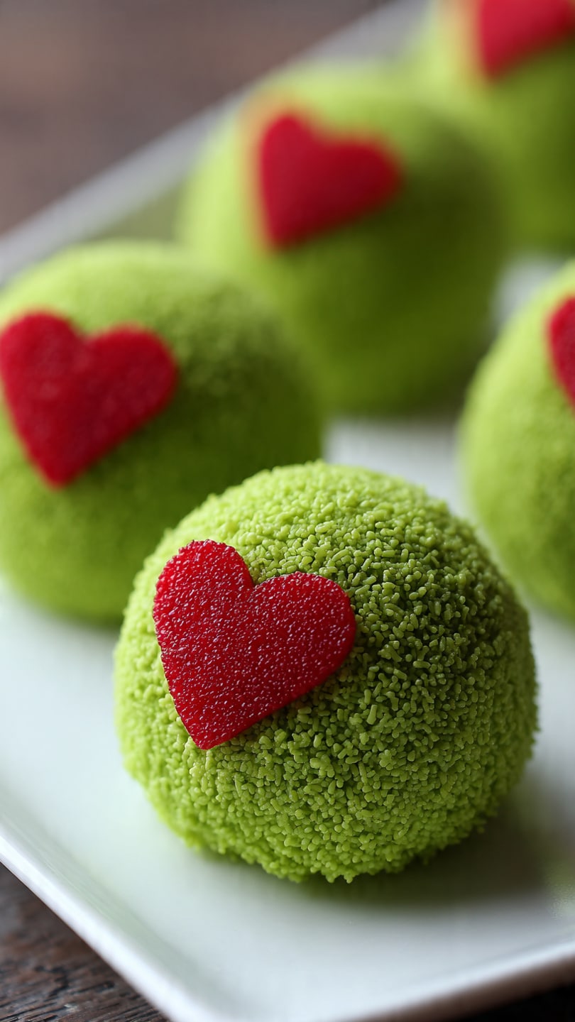The Best Grinch Oreo Balls