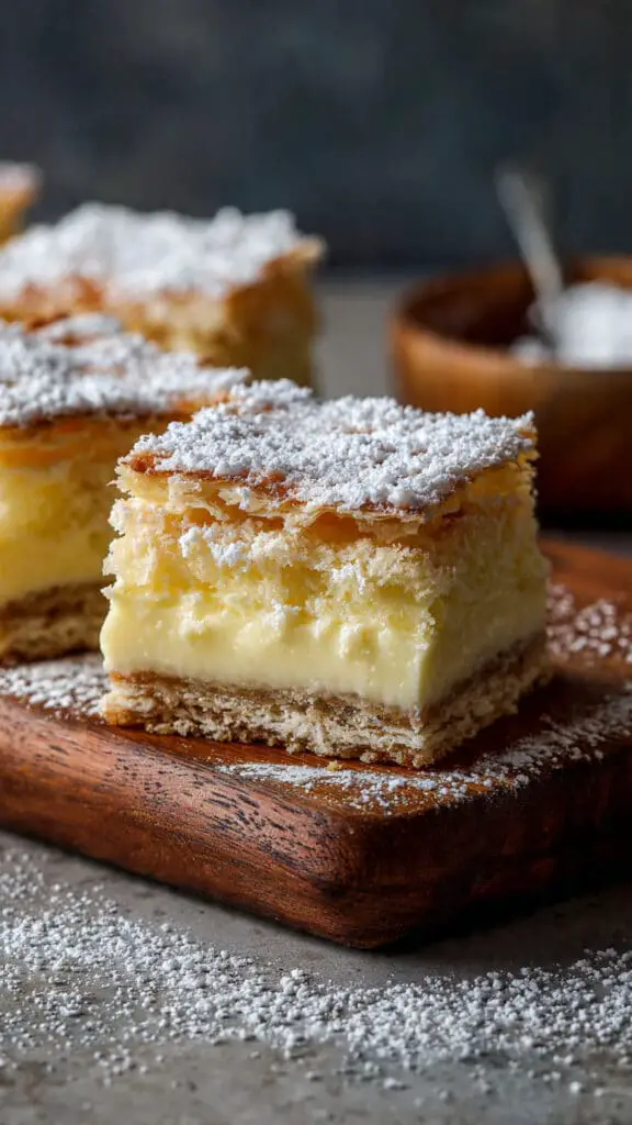 Traditional Vanilla Custard Slice
