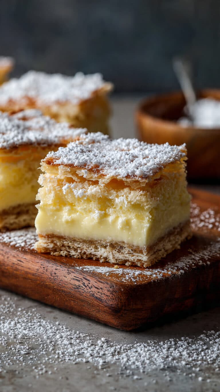 Traditional Vanilla Custard Slice