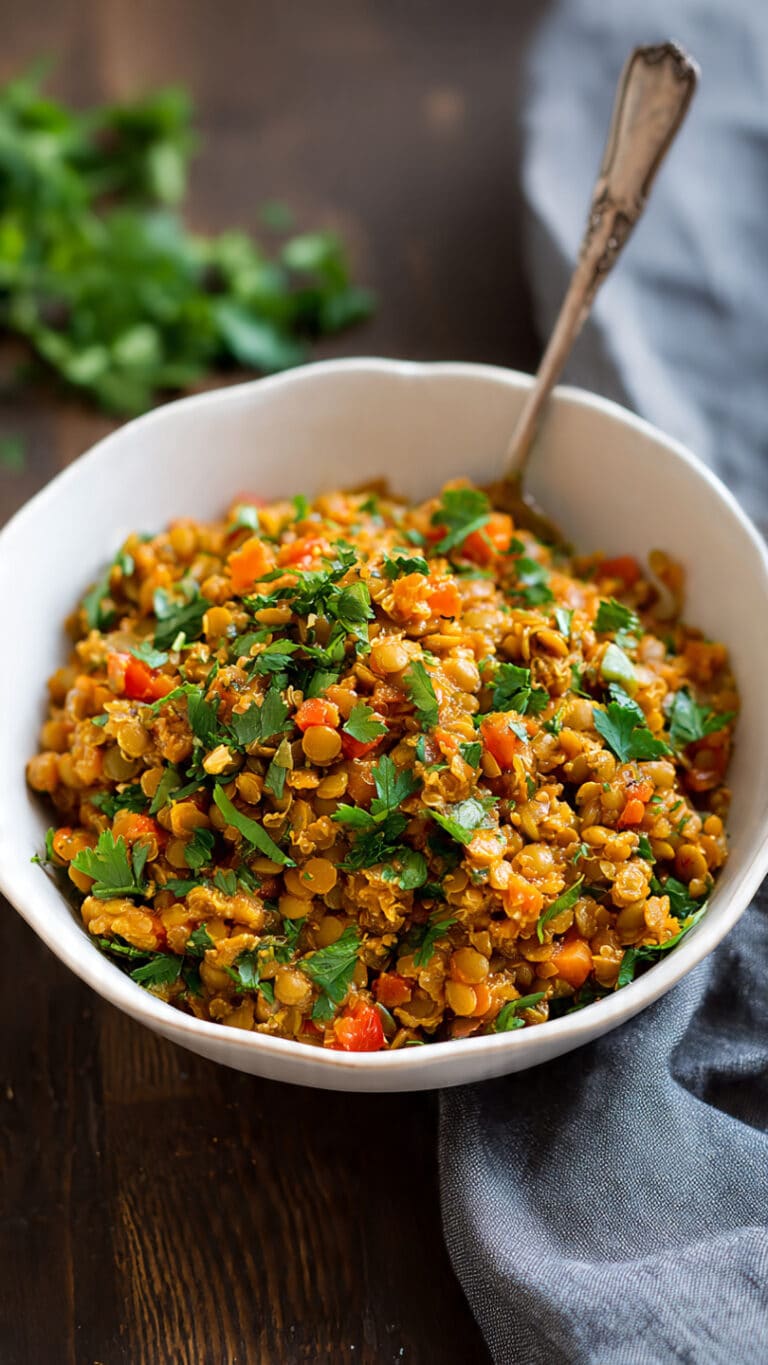 Turmeric Lentils And Quinoa