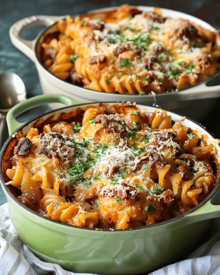 One Pot French Onion Pasta