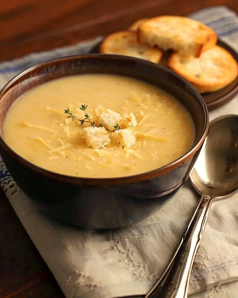 Apple Cheddar Soup