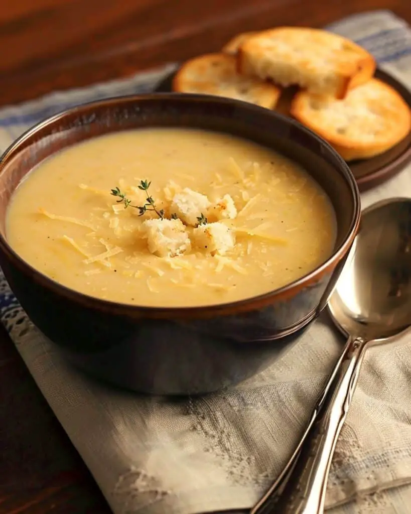 Apple Cheddar Soup