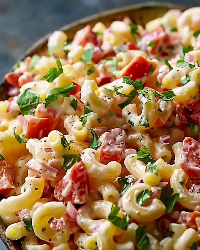BLT Macaroni Salad