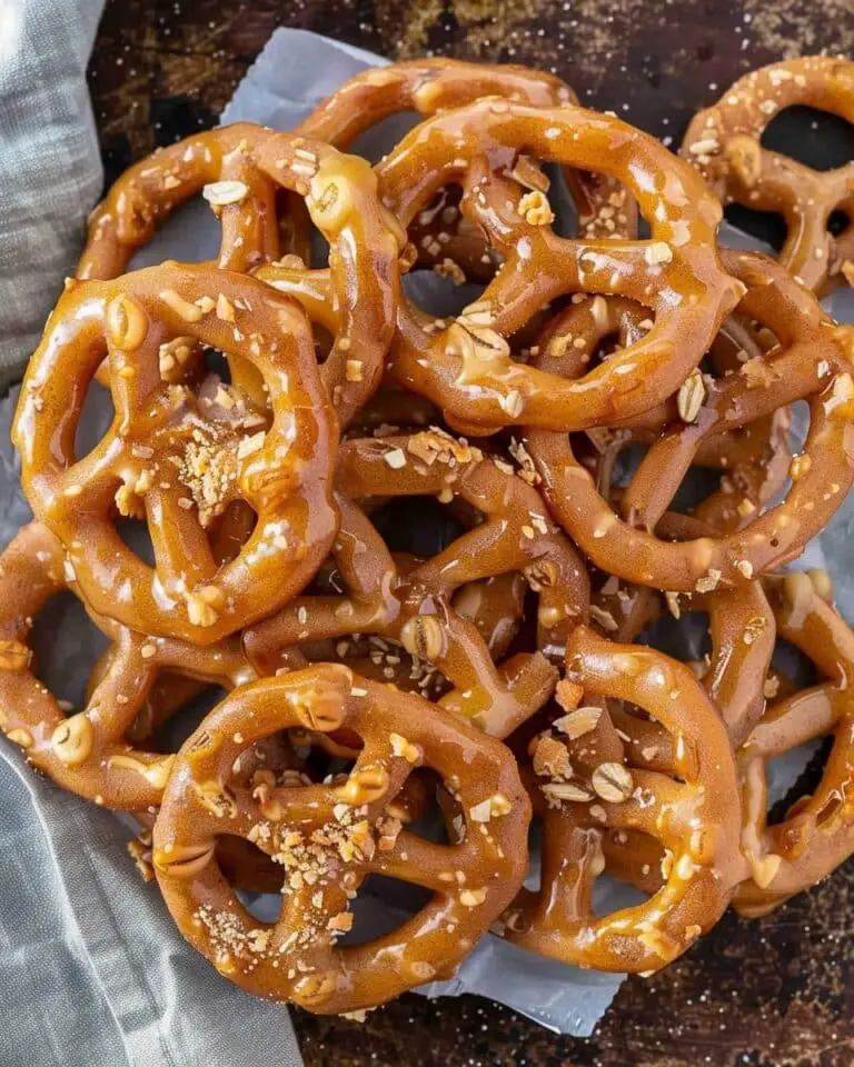 Butter Toffee Pretzels