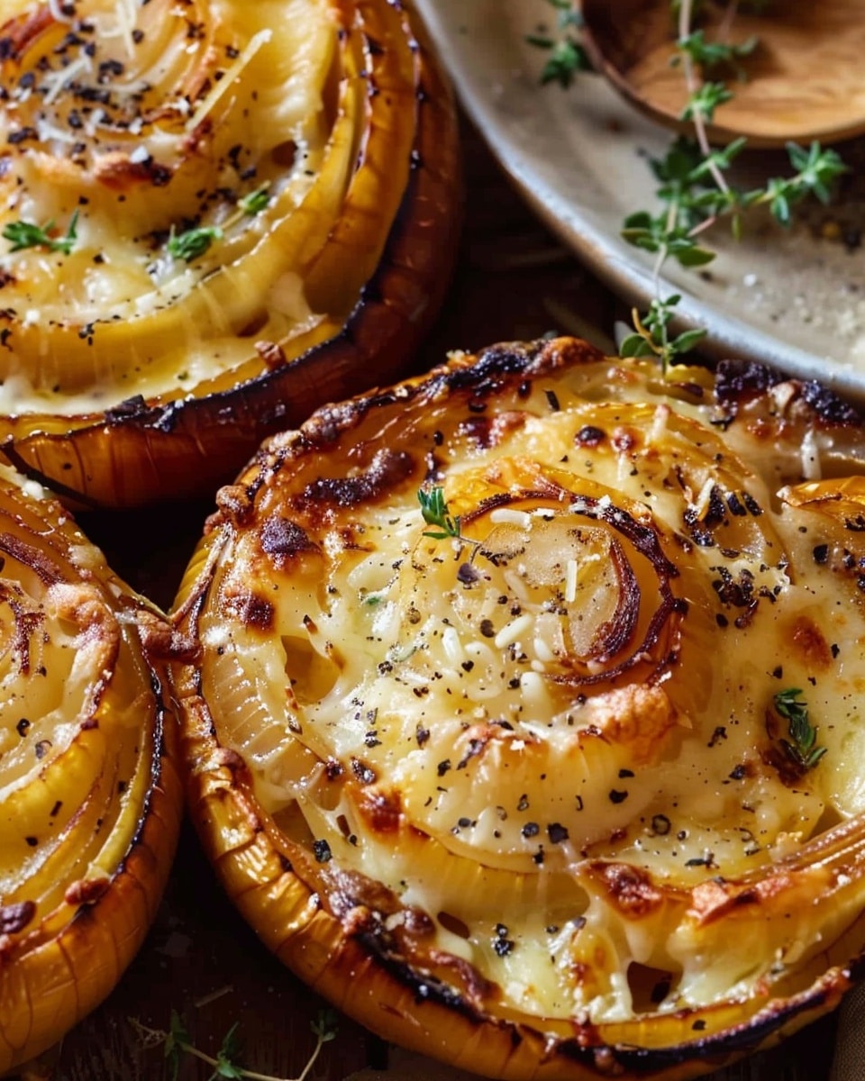 Baked Sweet Onions With Cheese