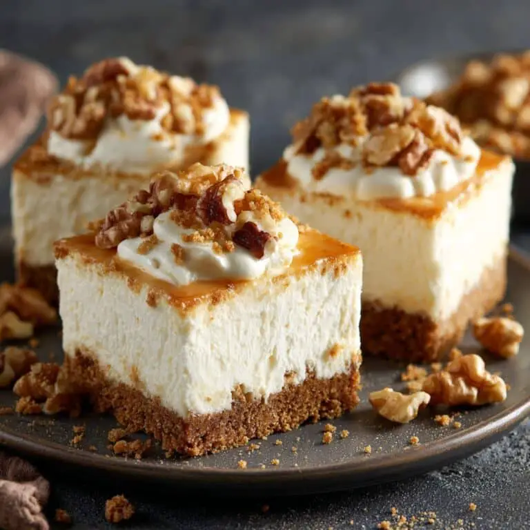 Banana Caramel Nut Cheesecake