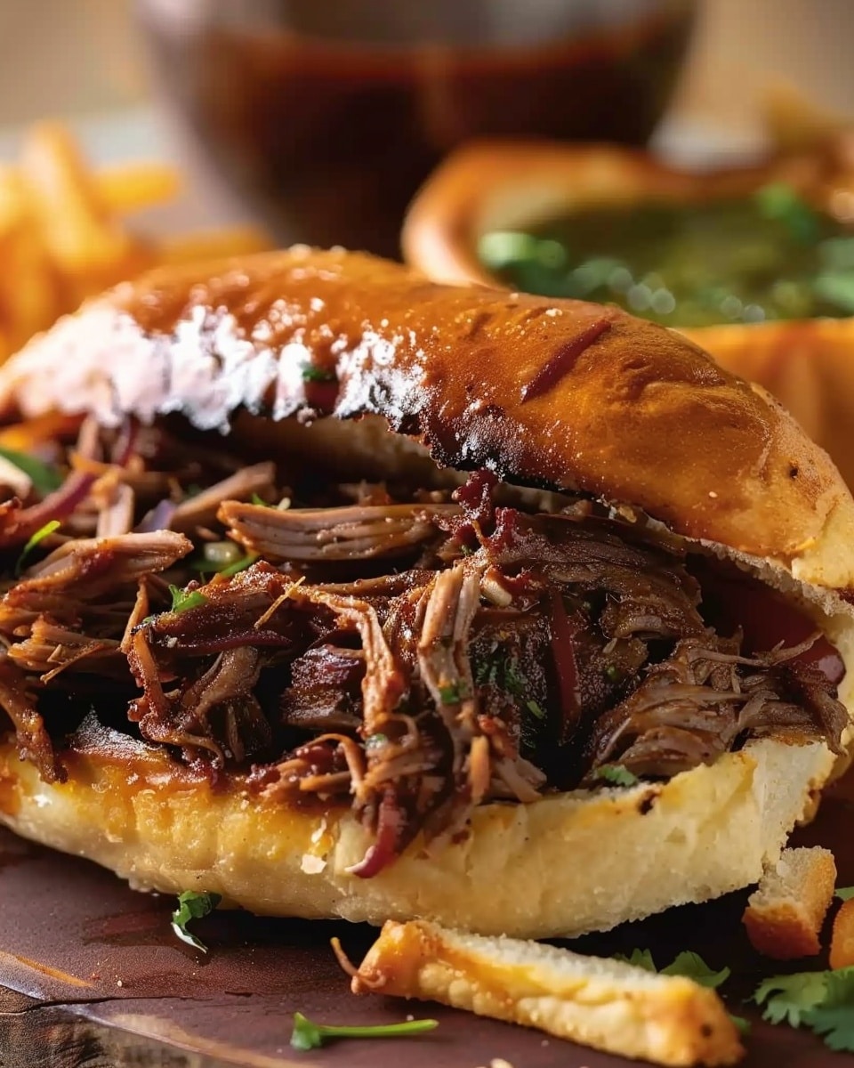 Beef Barbacoa Torta
