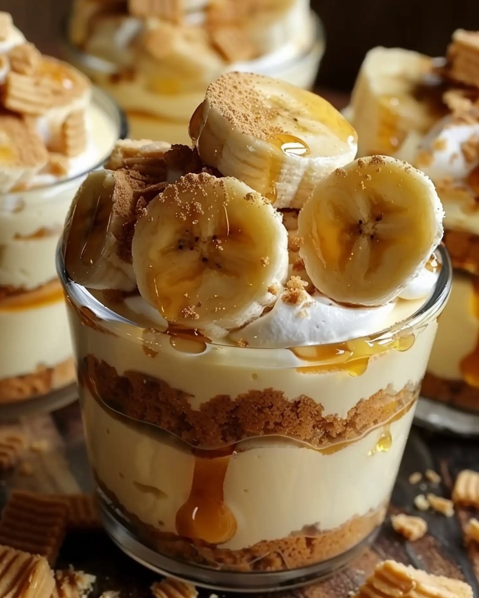 Biscoff Banana Pudding Cheesecake Cup