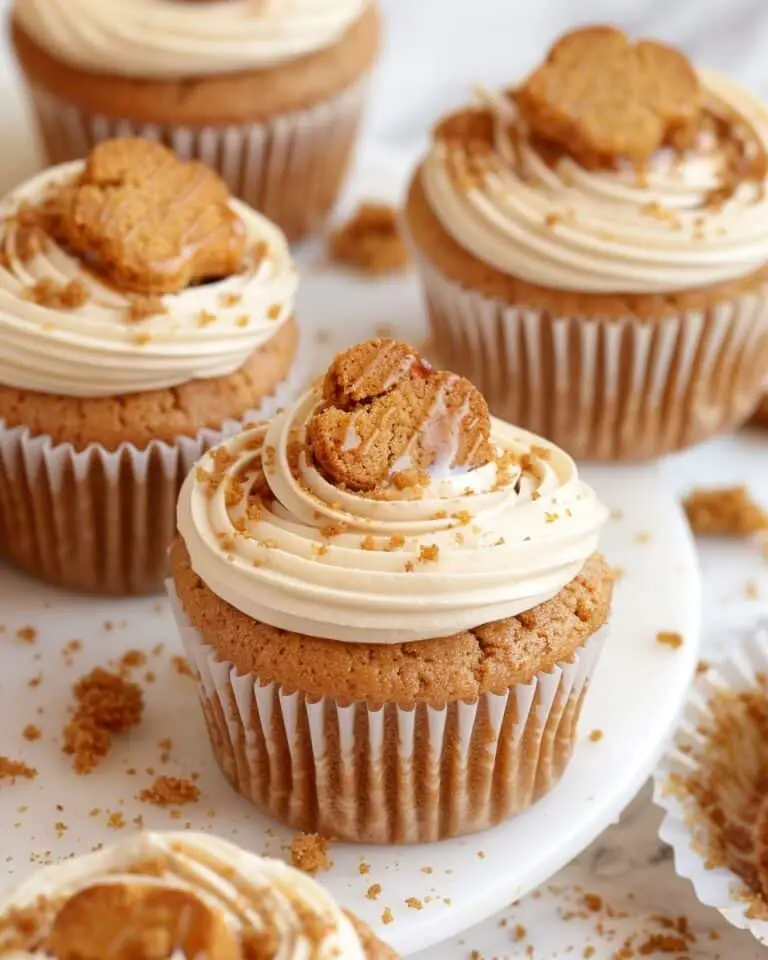 Biscoff Cupcakes