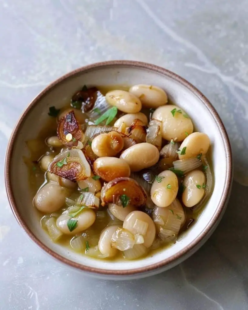 Butter Beans With Roasted Shallots – Simple, Slow-Cooked Recipe