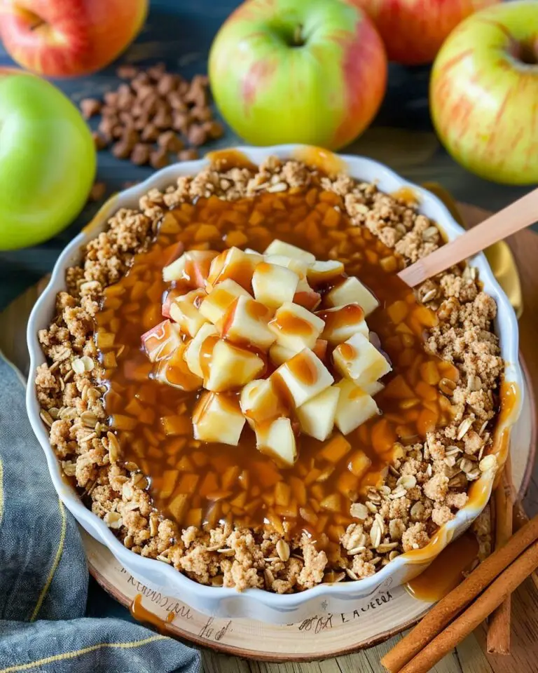 Caramel Apple Cheesecake Dip