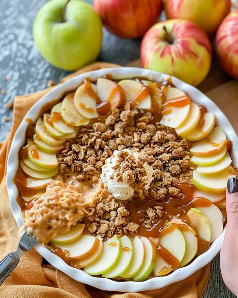 Caramel Apple Cheesecake Dip