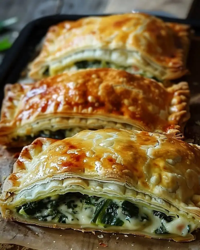 Cheesy Spinach Hand Pies