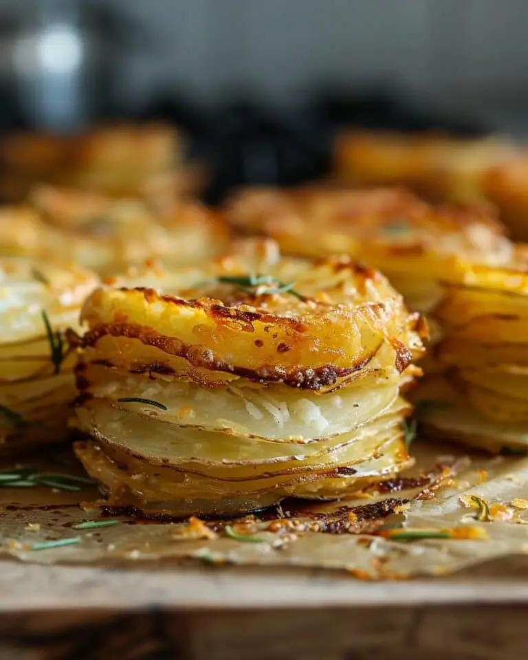 Cheesy Potato Stacks