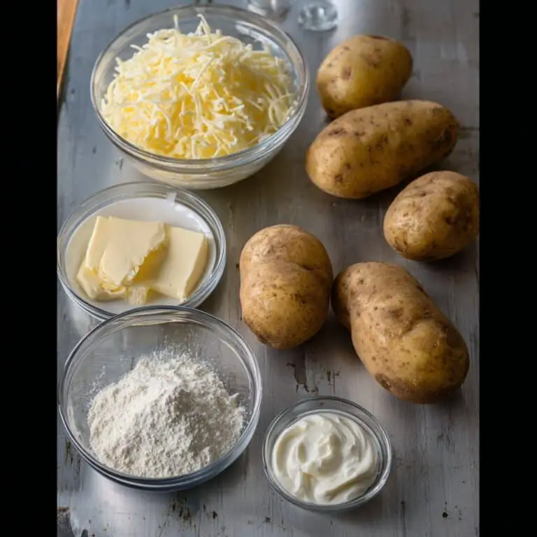 Cheesy Potato Stacks