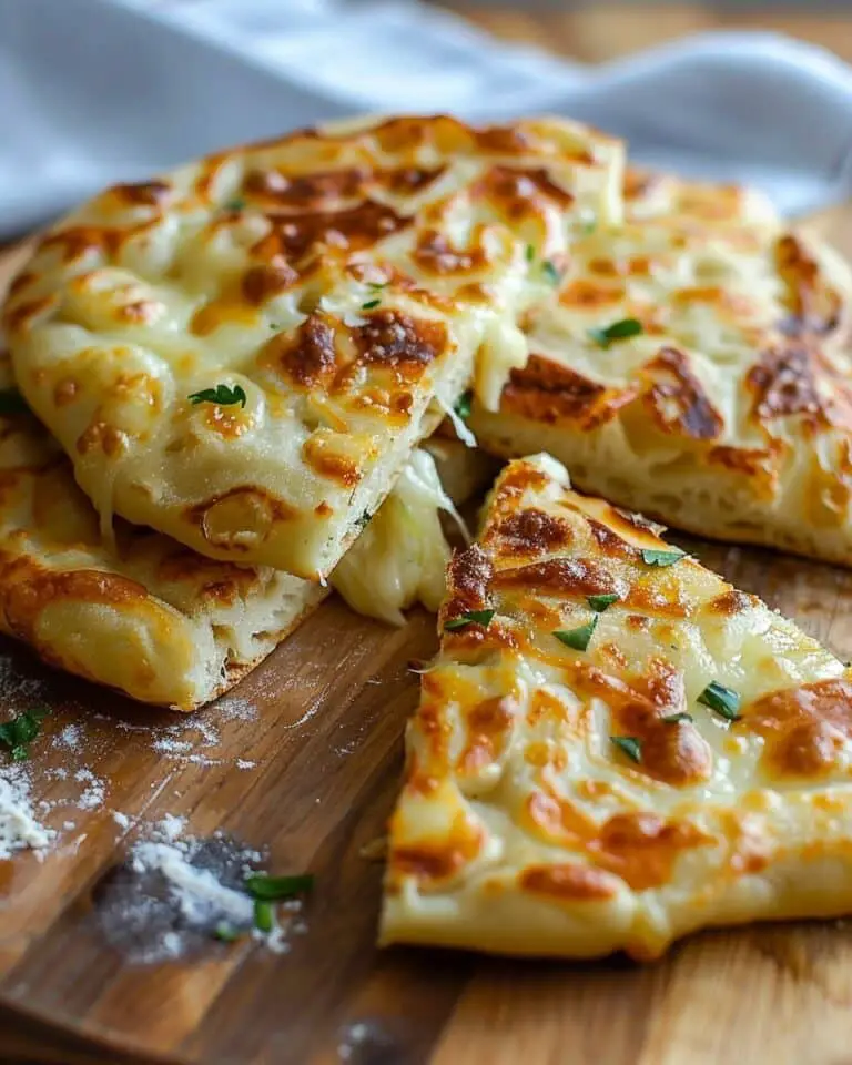 Cheesy Pull Apart Flatbread