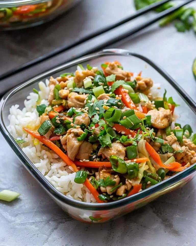 Chicken Egg Roll Bowl