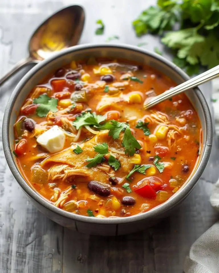 Chicken Enchilada Soup