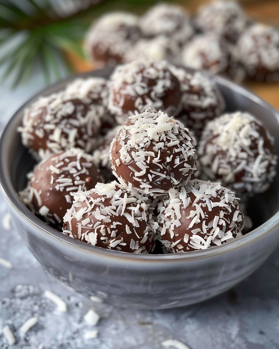 Chocolate Coconut Balls