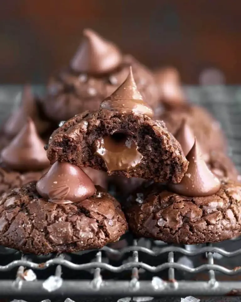 Chocolate Kiss Cookies