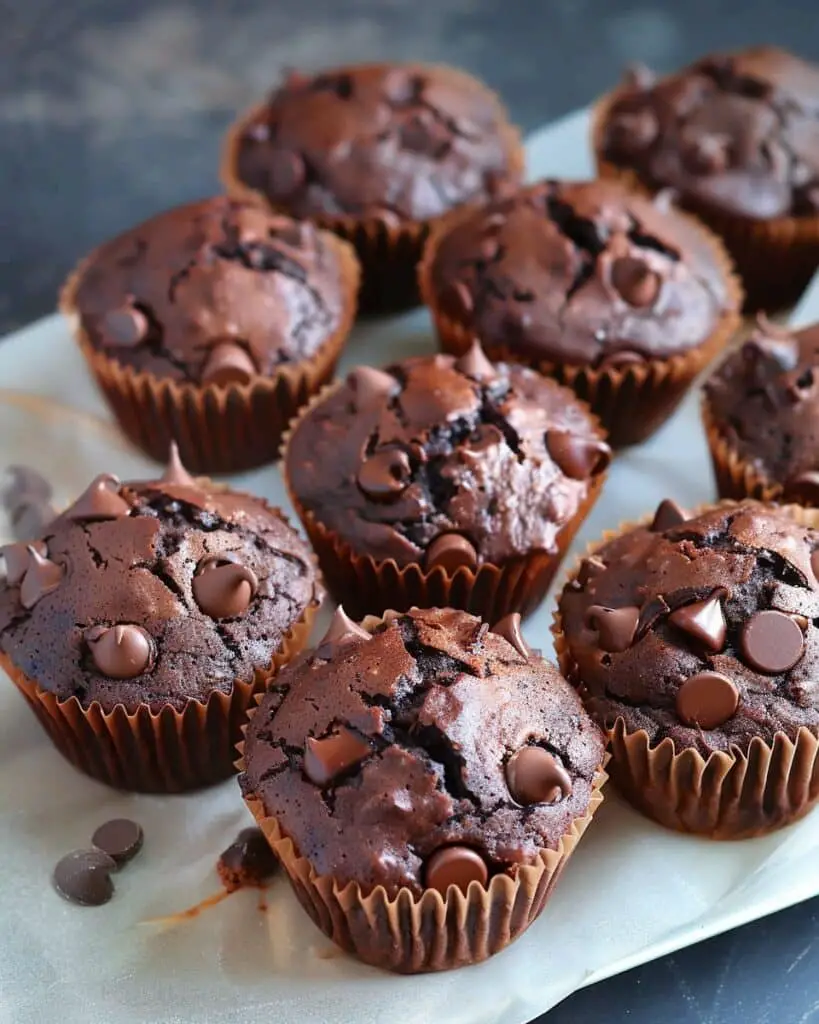 Chocolate Protein Muffins