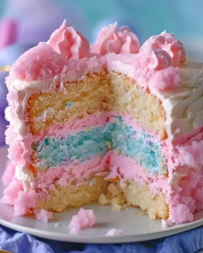 Cotton Candy Cake Recipe