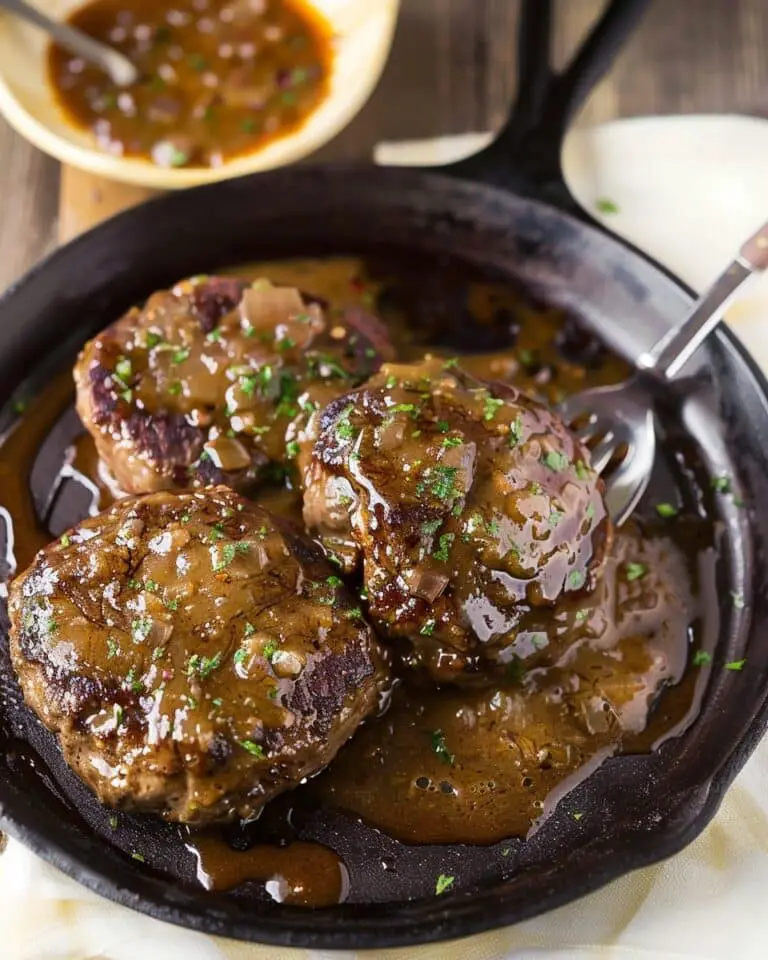 Cracker Barrel Hamburger Steak