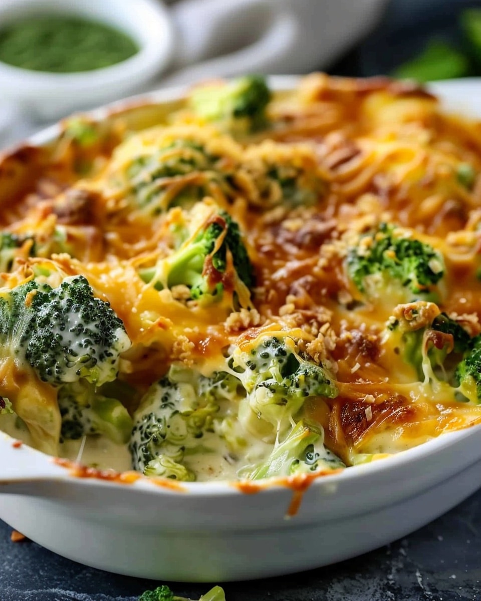 Creamy French Onion Broccoli Casserole