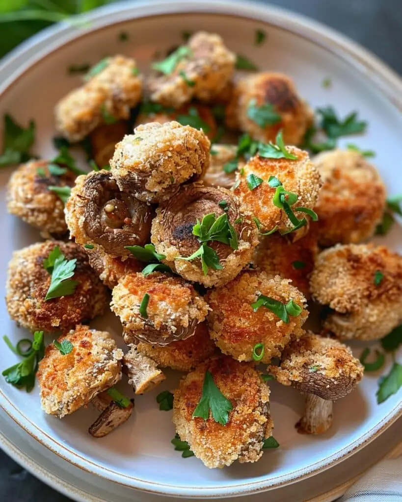 Crispy Breaded Mushrooms
