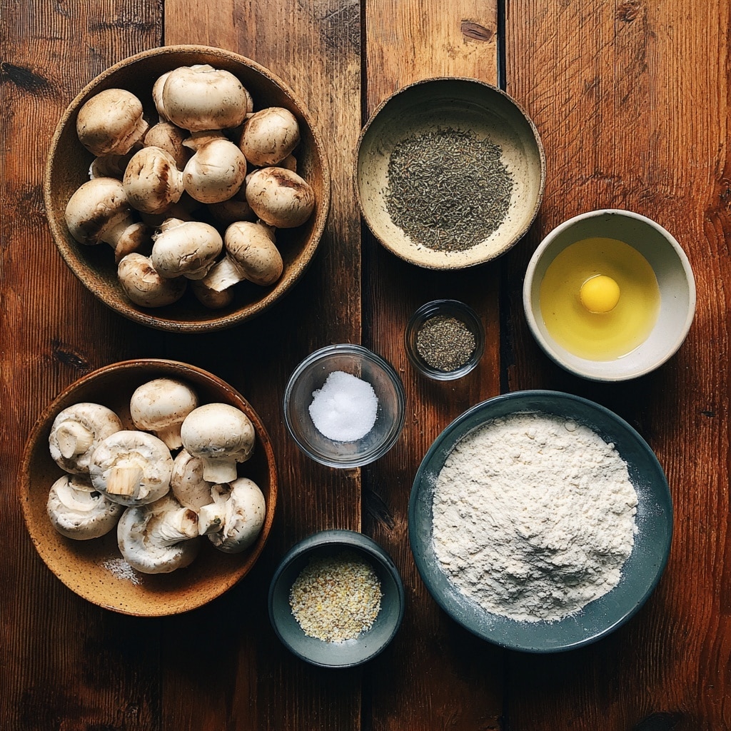 Crispy Breaded Mushrooms