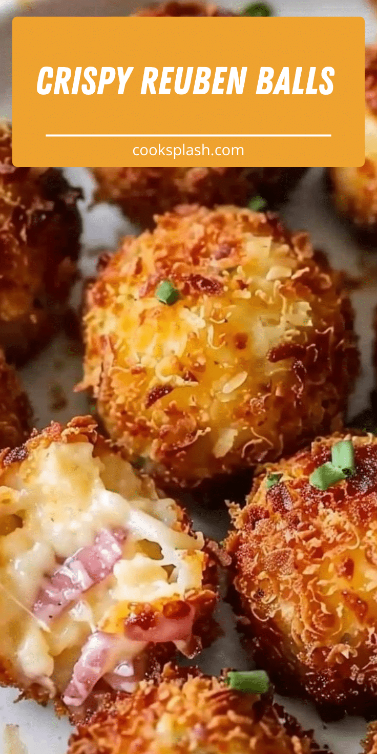 Crispy Reuben Balls | Cook Splash