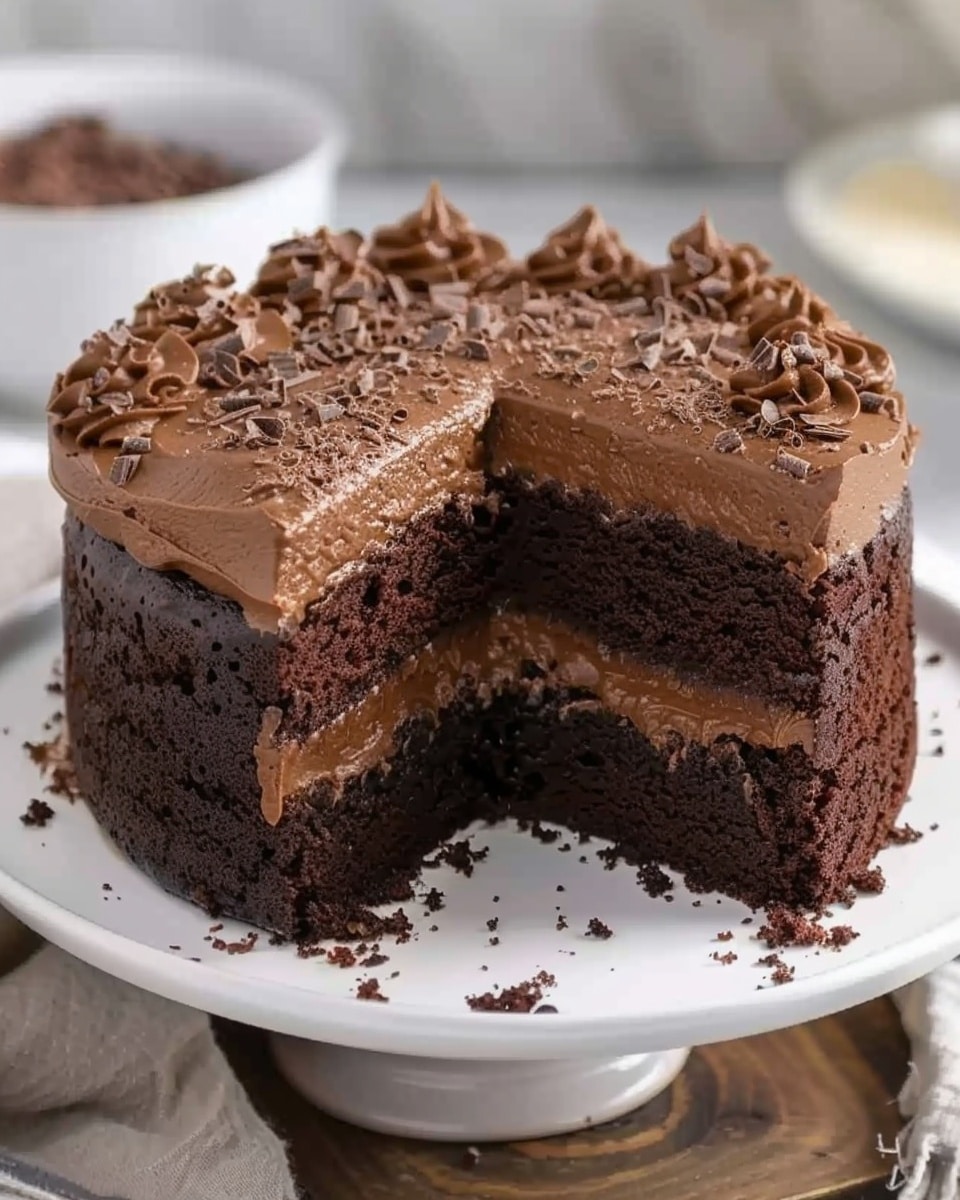 Depression Chocolate Cake