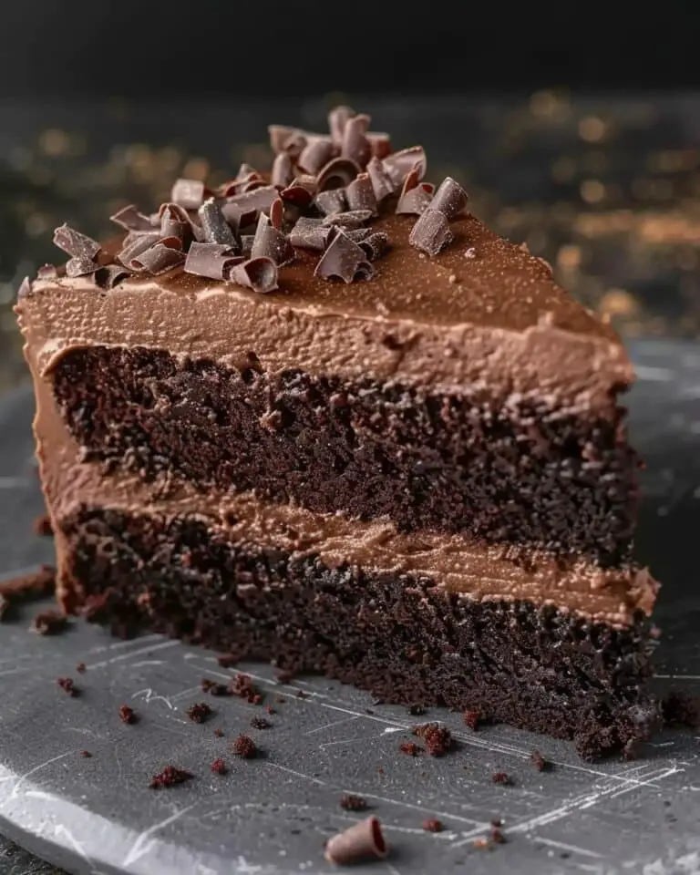 Depression Chocolate Cake