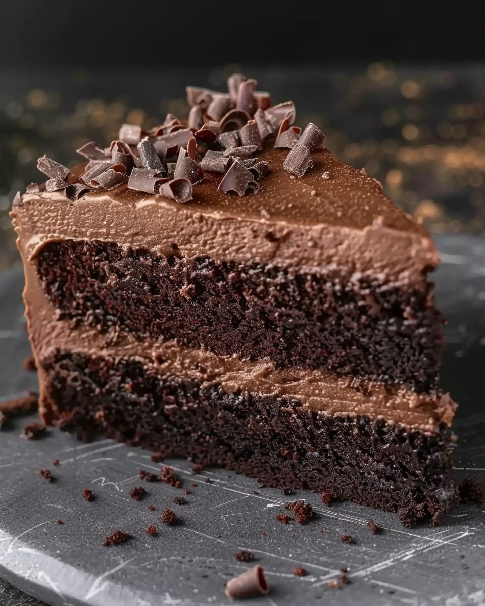 Depression Chocolate Cake
