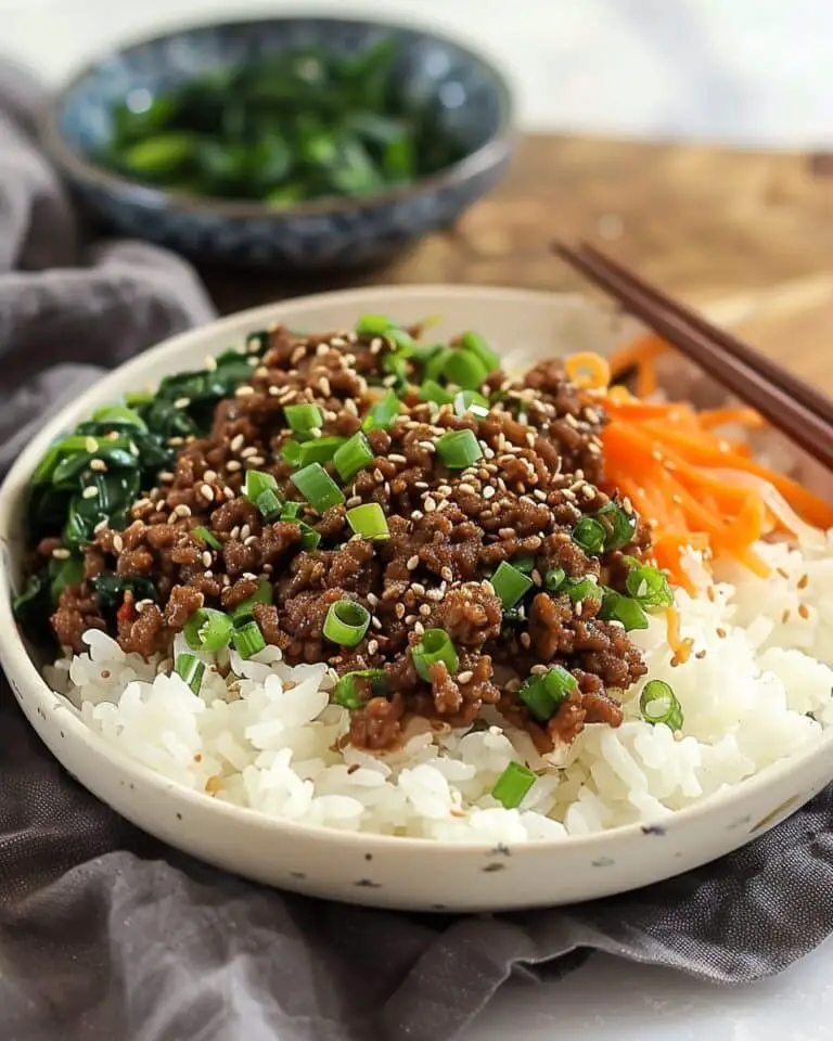 Delicious Korean Ground Beef Bowl (Quick & Easy)
