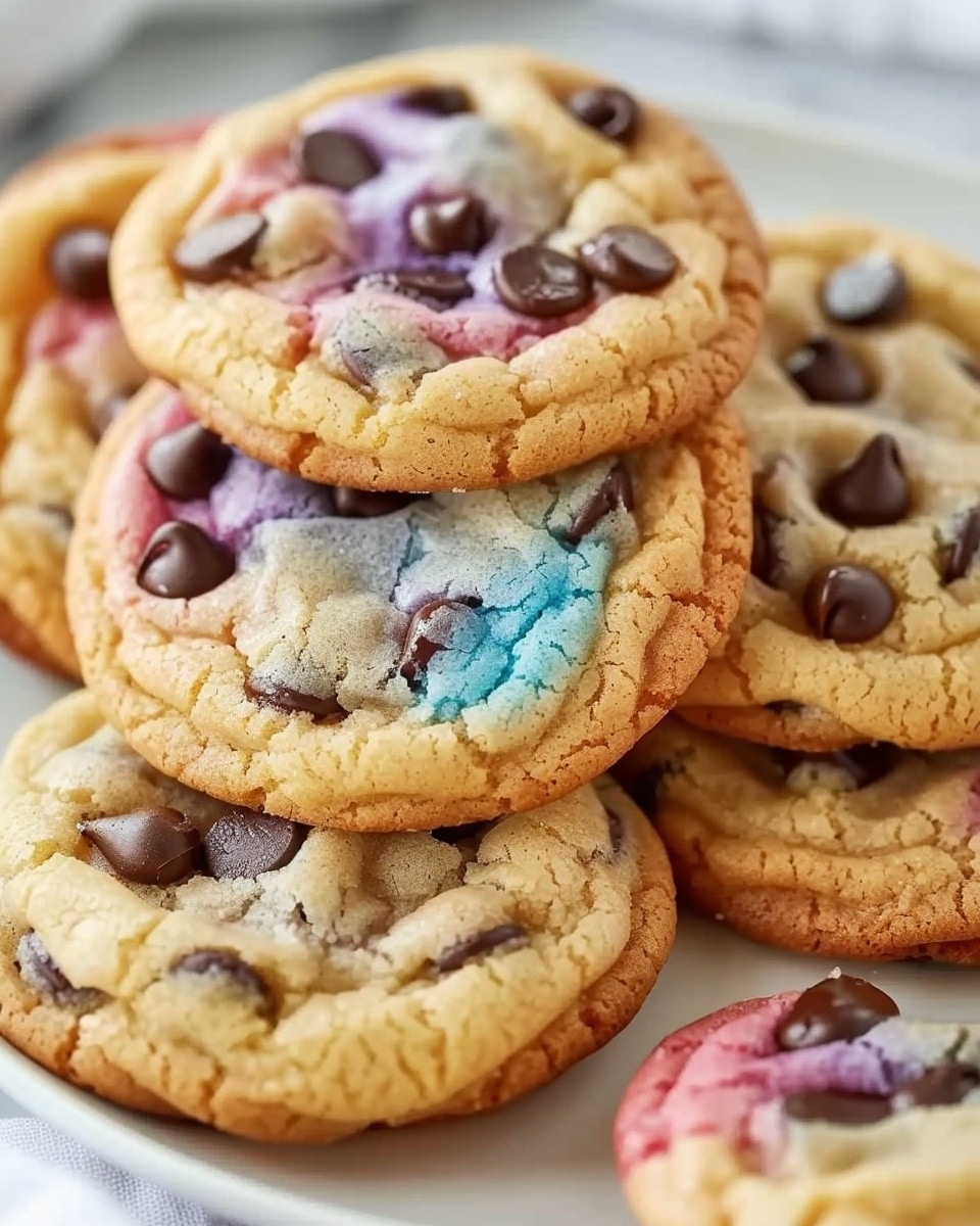 Easter Chocolate Chip Cookies