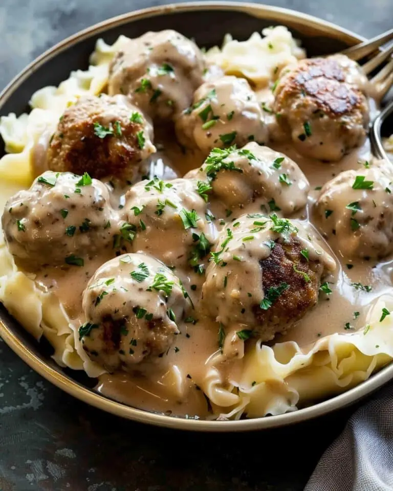 Easy Swedish Meatballs In Sauce