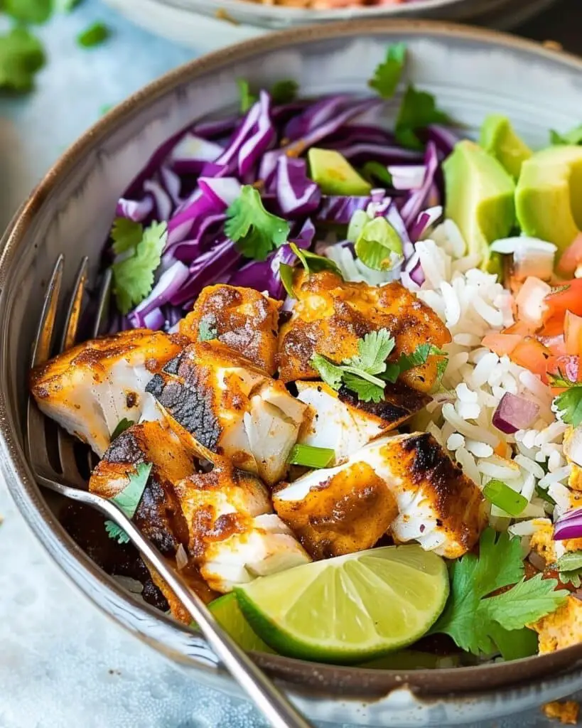 Fish Taco Bowl