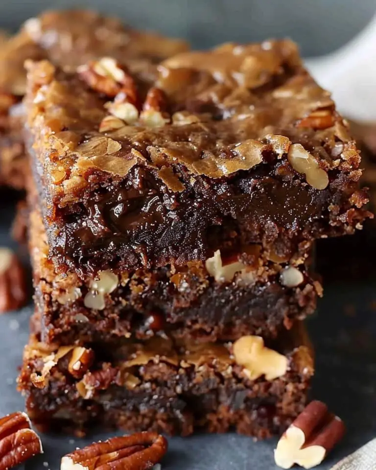 German Chocolate Pecan Brownies