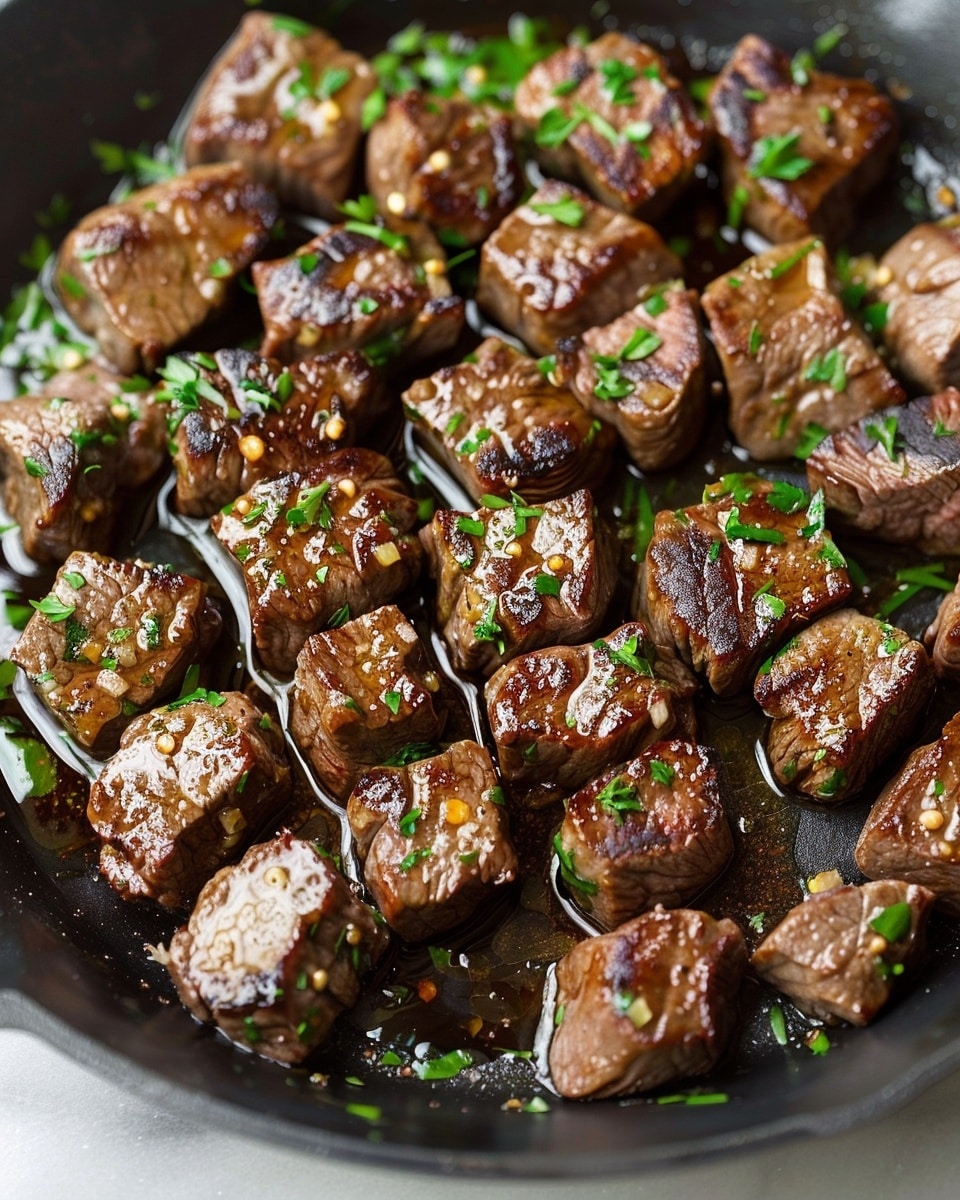Garlic Butter Steak Bites