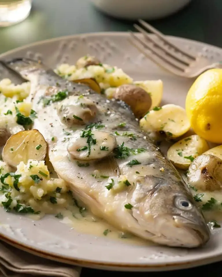 German Fricasseed Fish – Oma’s Fischfrikassee