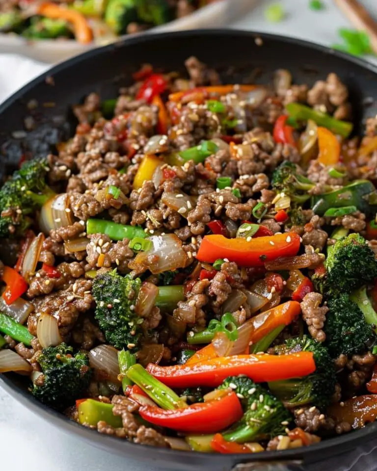 Ground Beef Stir Fry
