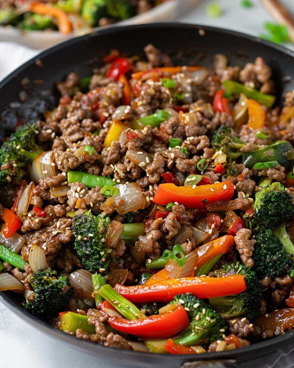 Ground Beef Stir Fry