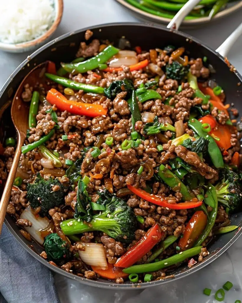 Ground Beef Stir Fry